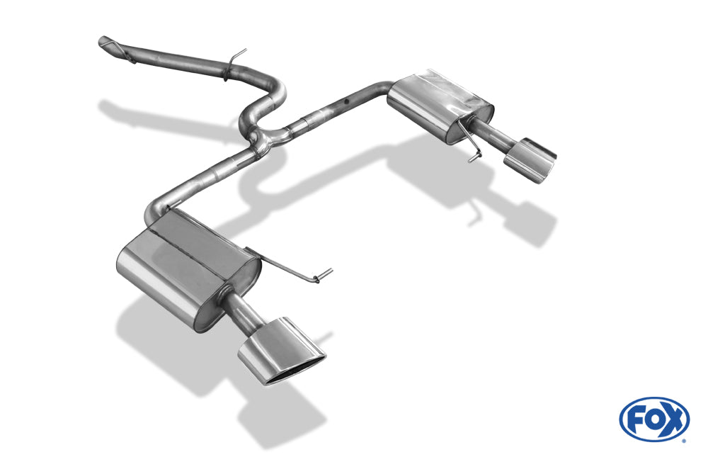 Seat Leon 5F ST 4x4 - Cupra 300 mit OPF Halbanlage ab OPF - 160x90 Typ 38 rechts/links