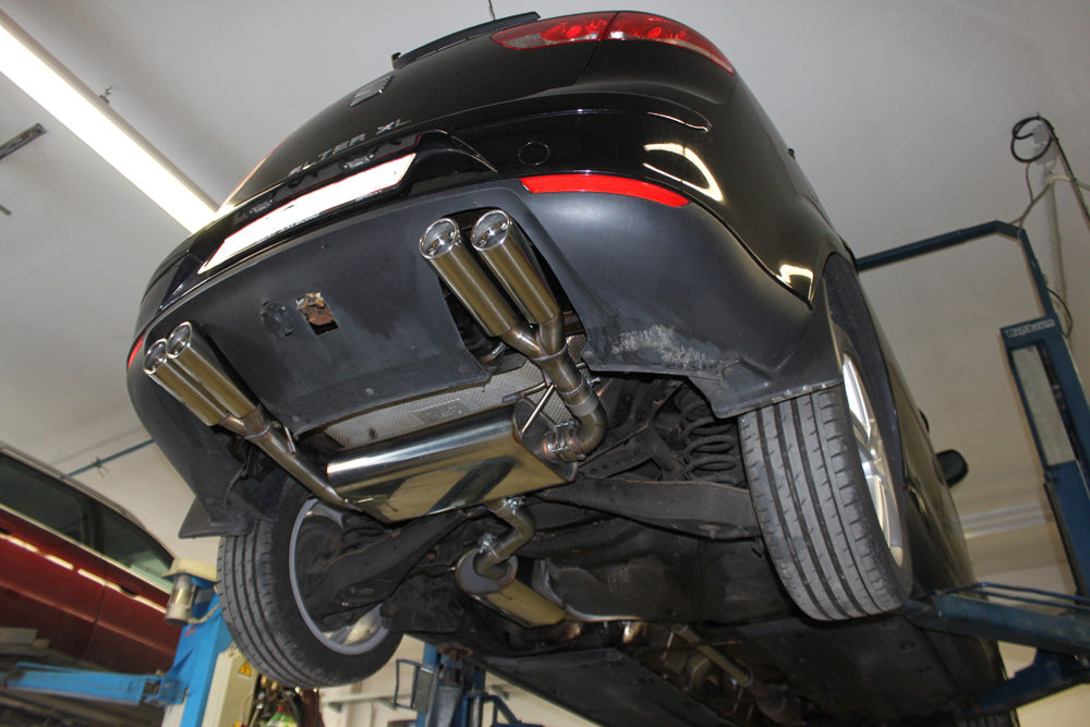 Seat Altea XL 5P - Frontantrieb Endschalldämpfer Ausgang rechts/links - 2x80 Typ 17 rechts/links