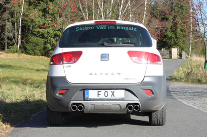 Seat Altea XL 5P - 4x4 Endschalldämpfer quer Ausgang rechts/links - 2x76 Typ 16 rechts/links