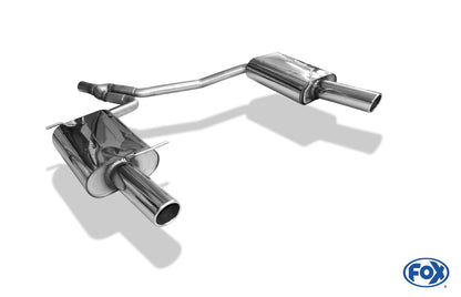 Seat Exeo 3R - Limousine/ Kombi (ST) Endschalldämpfer Ausgang rechts/links - 1x90 Typ 16 rechts/links