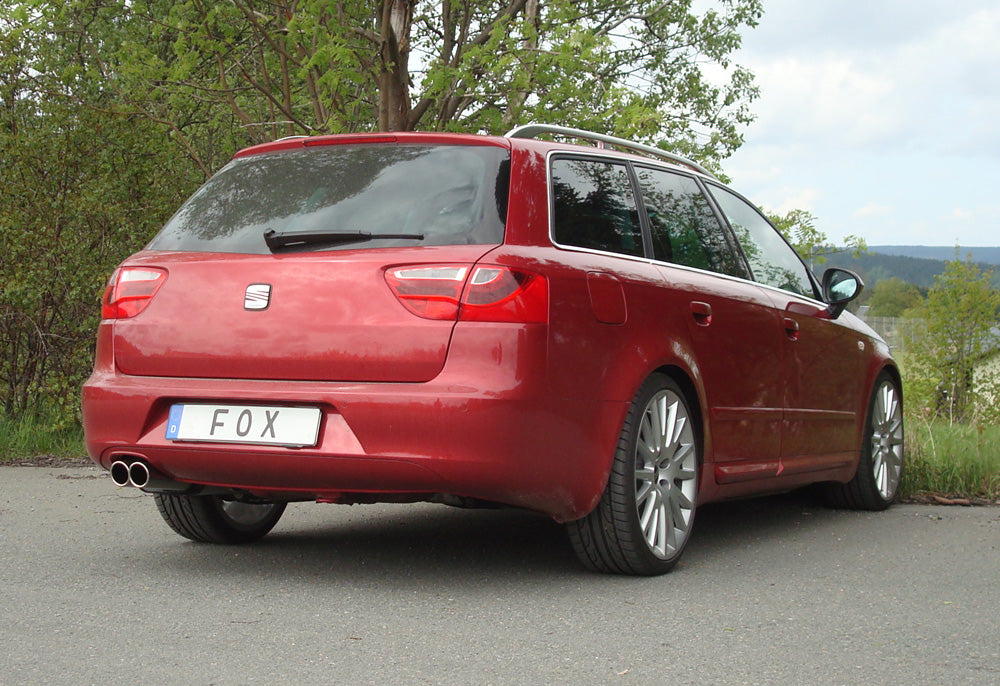 Seat Exeo 3R - Limousine/ Kombi (ST) Endschalldämpfer - 2x80 Typ 16