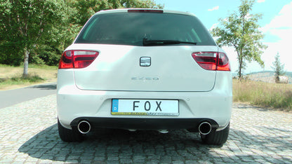Seat Exeo 3R/ 3R ST - 2,0l TFSI Endschalldämpfer rechts/links einflutig - 1x90 Typ 16 rechts/links