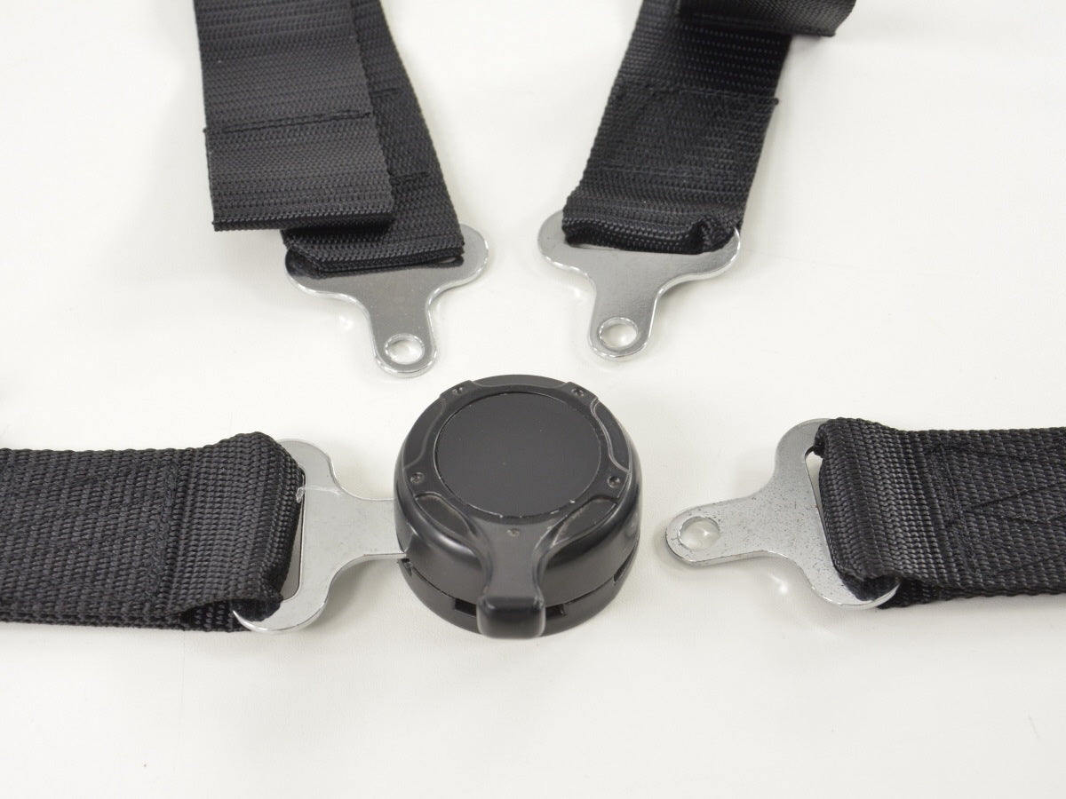 Hosenträgergurt 5-Punkt Gurt Renngurt universal schwarz