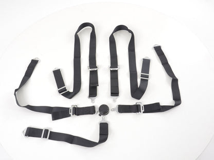 Hosenträgergurt 5-Punkt Gurt Renngurt universal schwarz
