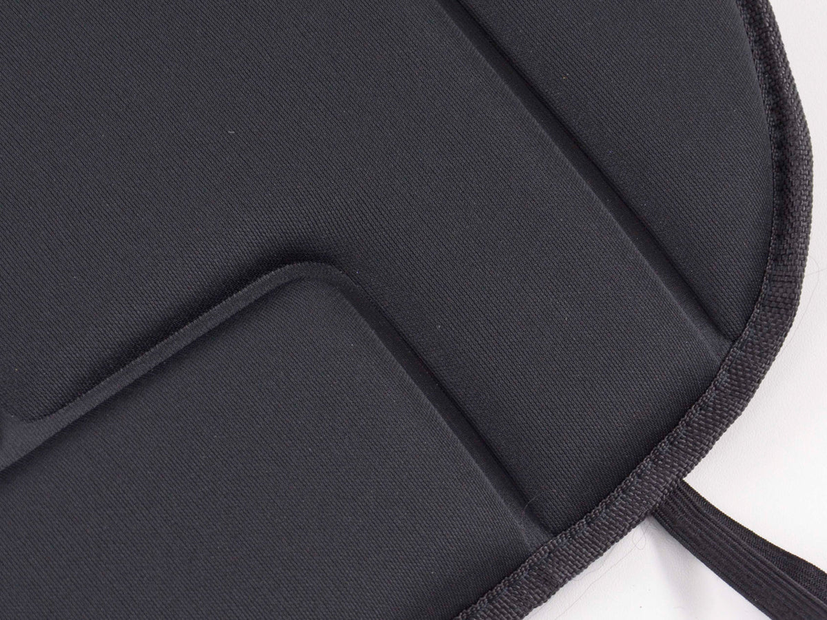 Sitzauflage mit Sitzheizung und Massagefunktion schwarz