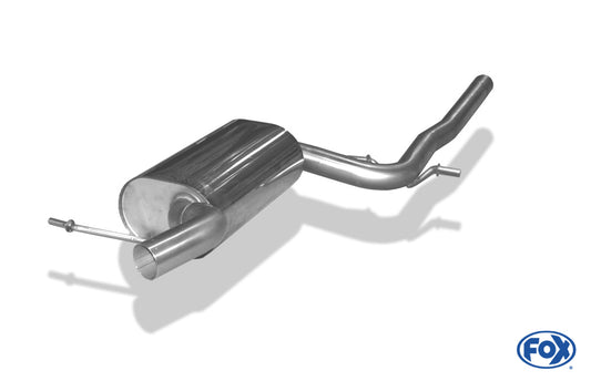 VW Jetta VI - für ESD rechts/links Vorschalldämpfer 63,5mm