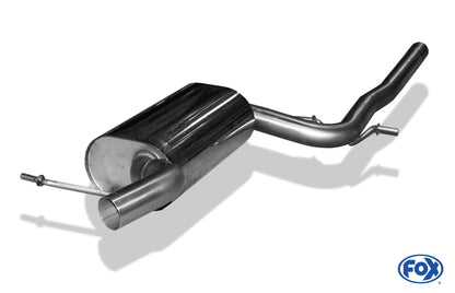 VW Jetta VI für ESD einseitig Vorschalldämpfer