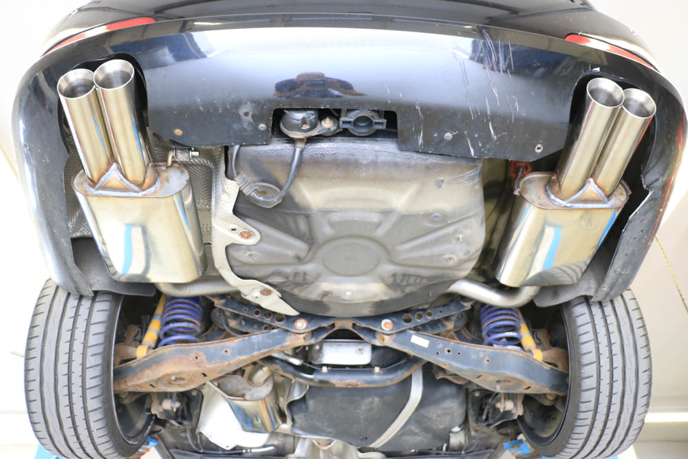 Skoda Octavia Typ 1Z inkl. Facelift Endschalldämpfer rechts/links - 2x76 Typ 25 rechts/links