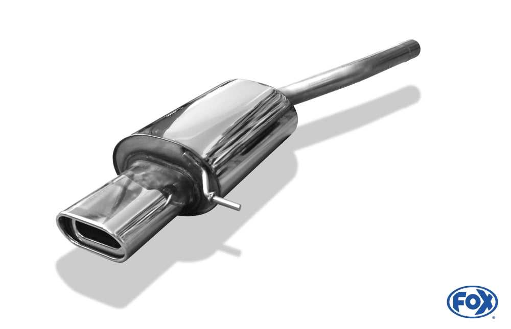 Skoda Octavia Typ 1Z RS inkl. Facelift Endschalldämpfer einseitig - 135x80 Typ 53