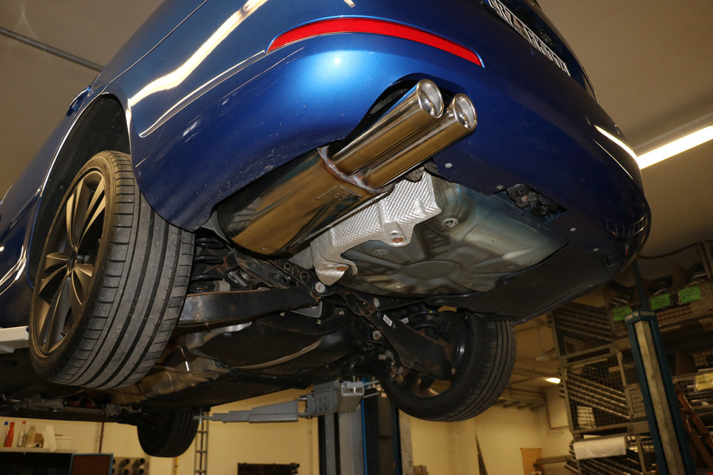 Skoda Octavia Typ 1Z RS inkl. Facelift Endschalldämpfer einseitig - 2x80 Typ 17