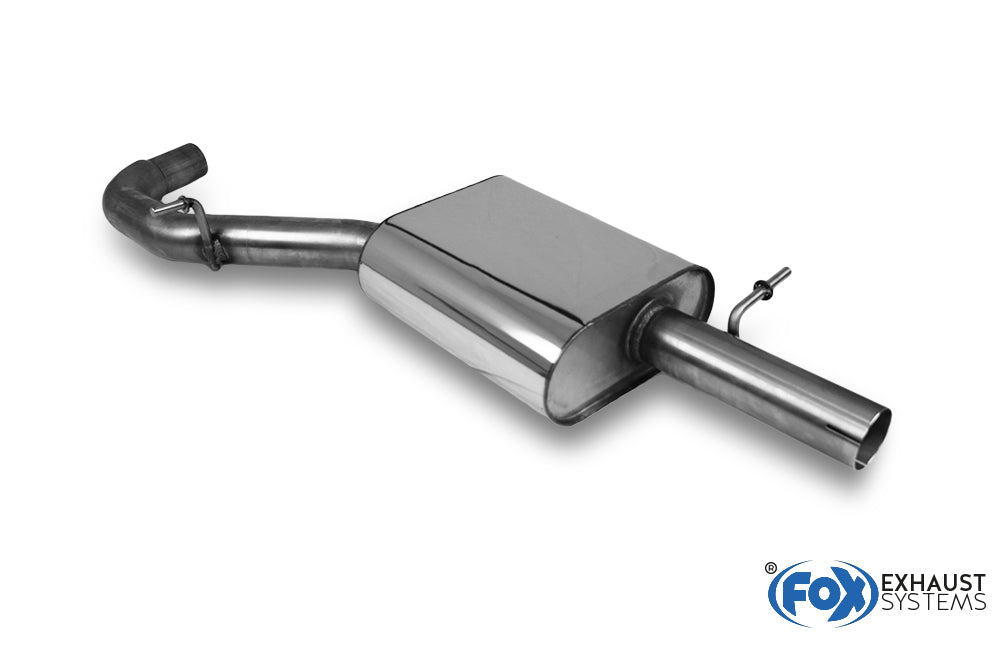 Skoda Superb 3T front silencer