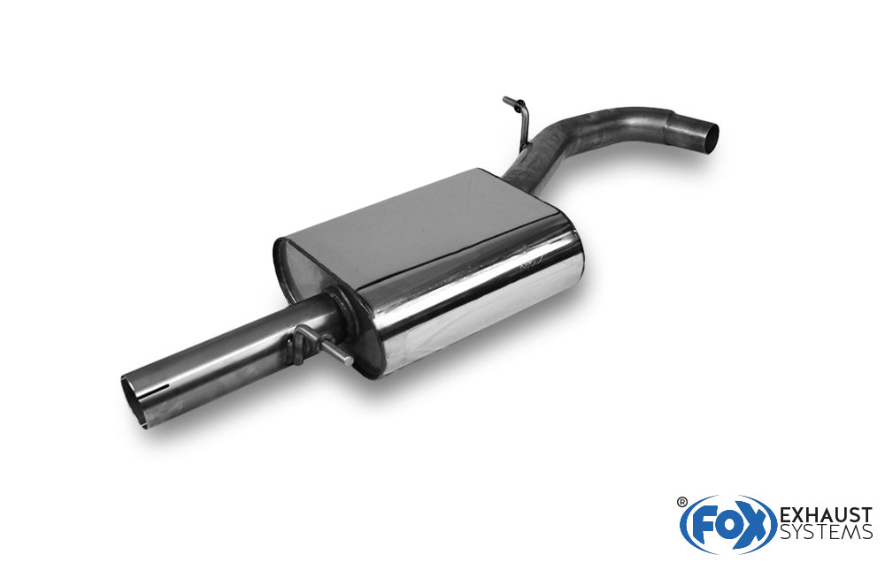 Skoda Superb 3T front silencer