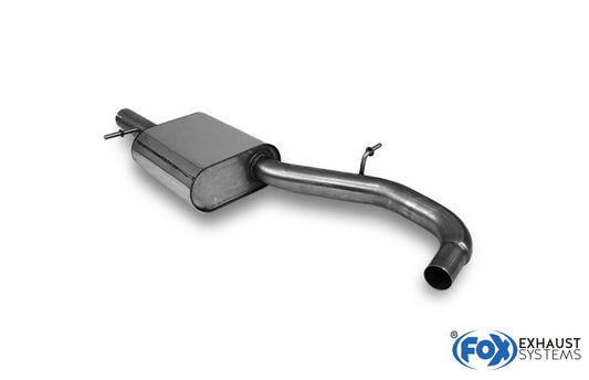 Skoda Superb 3T front silencer