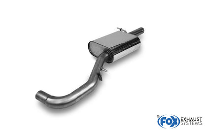 Skoda Superb 3T front silencer