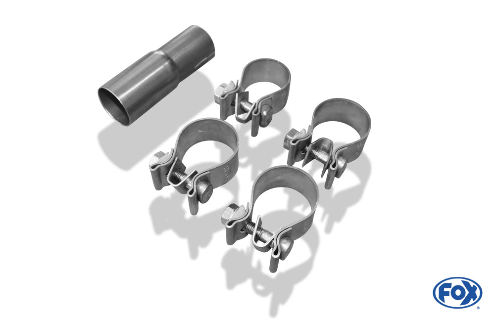 Seat Mii/ Skoda Citigo/ VW UP Endrohrsystem links passend auf originalen oder FOX-Endschalldämpfer - 1x80 Typ 25 links