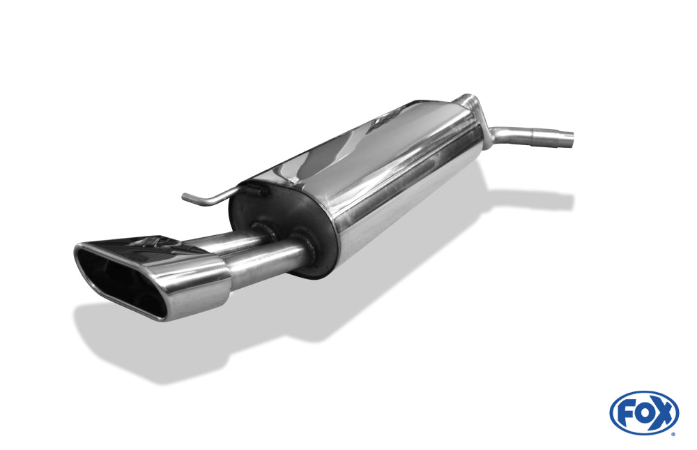 Skoda Rapid Spaceback Endschalldämpfer - 150x70 Typ 52