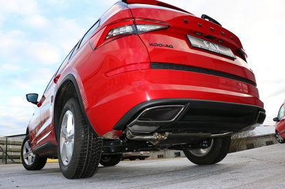 Skoda Kodiaq 4x4 mit RS-Optik Endschalldämpfer Ausgang rechts/links