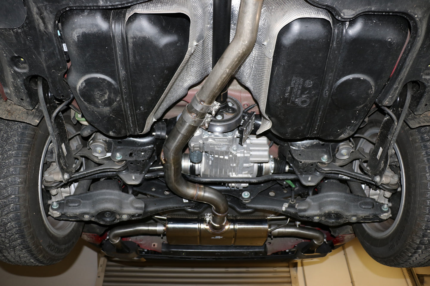 Skoda Kodiaq 4x4 mit RS-Optik Endschalldämpfer Ausgang rechts/links