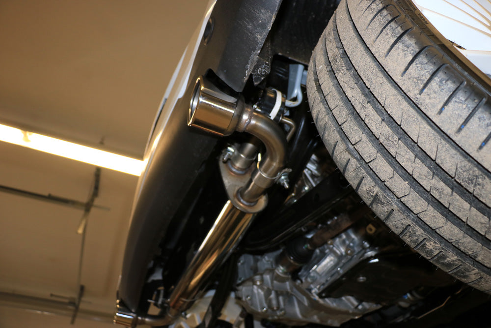 Smart Forfour 453 Endschalldämpfer quer Ausgang rechts/links inkl. Flexstück - 78x75 Typ 70 rechts/links