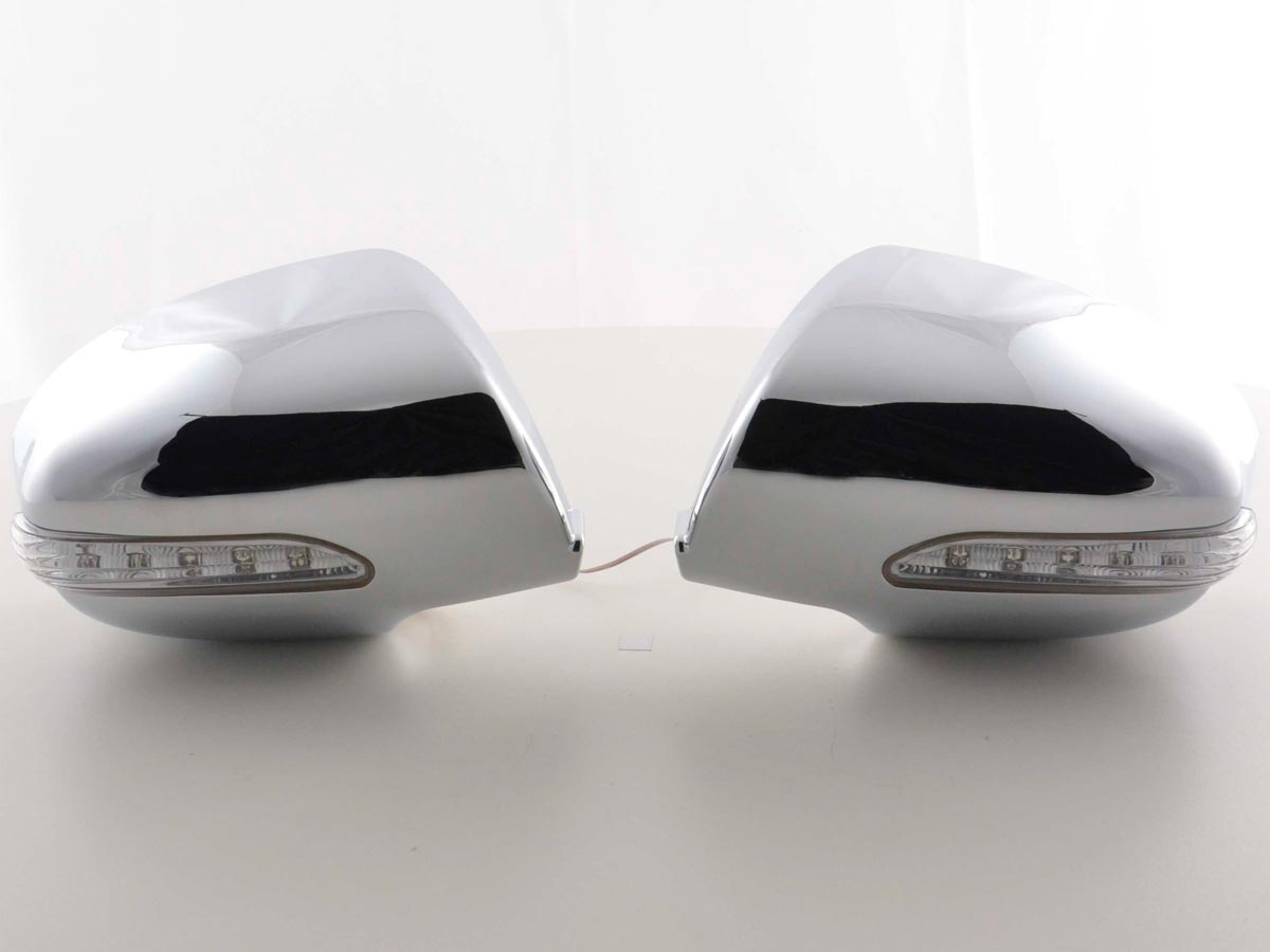 Spiegelcover Spiegelabdeckung Chrom Mazda 2 Typ DE Bj. 07-, chrom