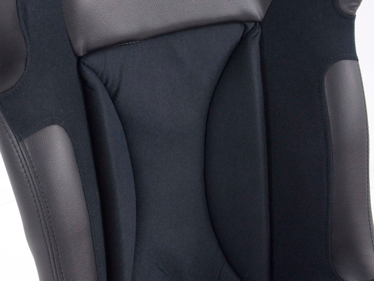 FK Sportsitze Auto Vollschalensitze Set Race 1 mit Glanz-Fiberglas-Cover