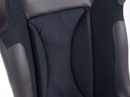 FK Sportsitze Auto Vollschalensitze Set Race 1 mit Glanz-Fiberglas-Cover