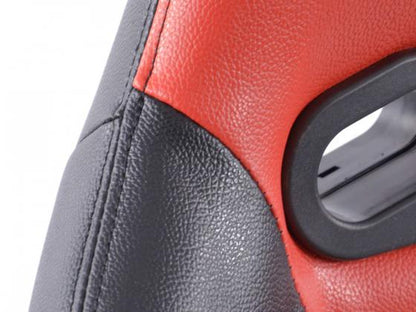 FK Sportsitze Auto Halbschalensitze Set Atlanta in Motorsport-Optik