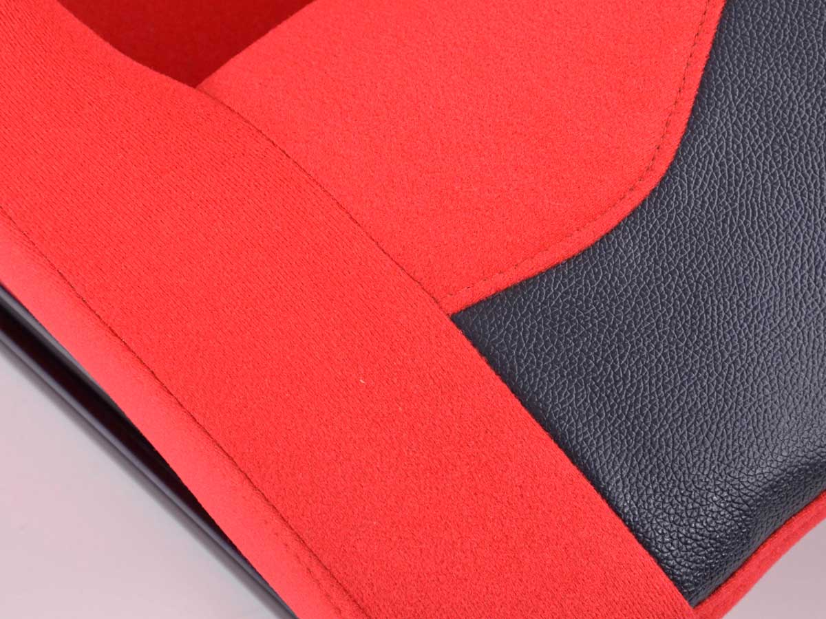 FK Sportsitze Auto Vollschalensitze Set Basic Stoff rot