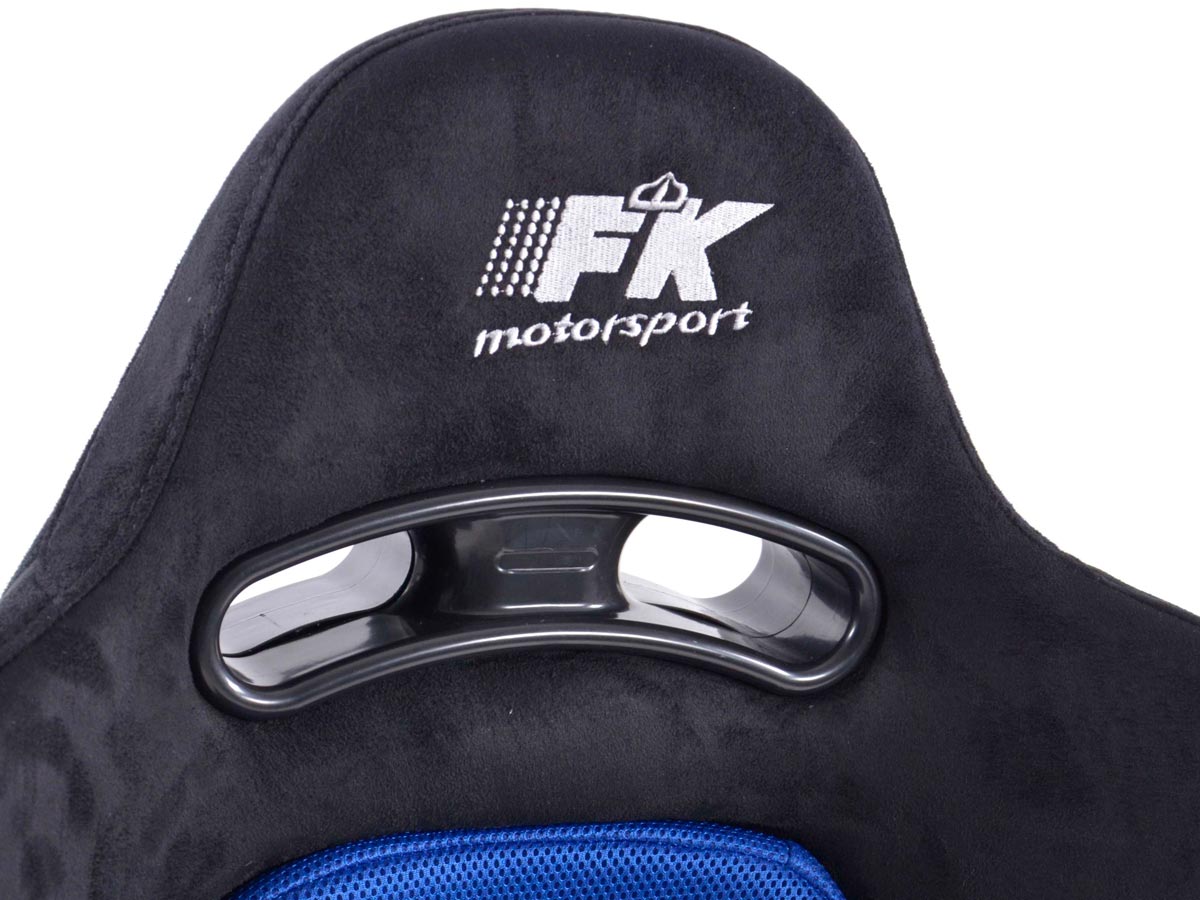 Sportsitz Set gebraucht Chicago Stoff blau/schwarz