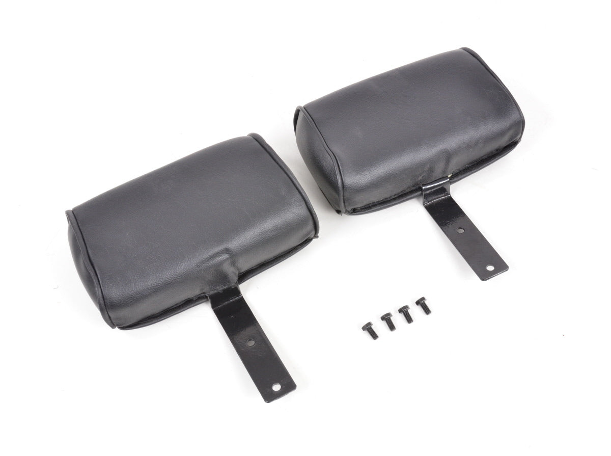 FK Oldtimersitze Auto Vollschalensitze Set Classic 1 Kunstleder schwarz mit Kopfstütze