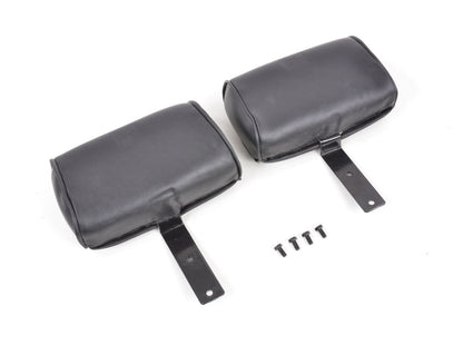 FK Oldtimersitze Auto Vollschalensitze Set Classic 1 Kunstleder schwarz mit Kopfstütze