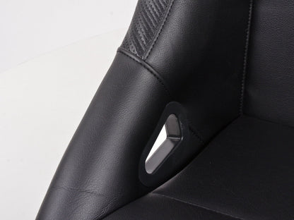 FK Sportsitze Auto Vollschalensitze Set Club Kunstleder schwarz