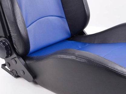 FK Sportsitze Auto Halbschalensitze Set Control in Motorsport-Optik