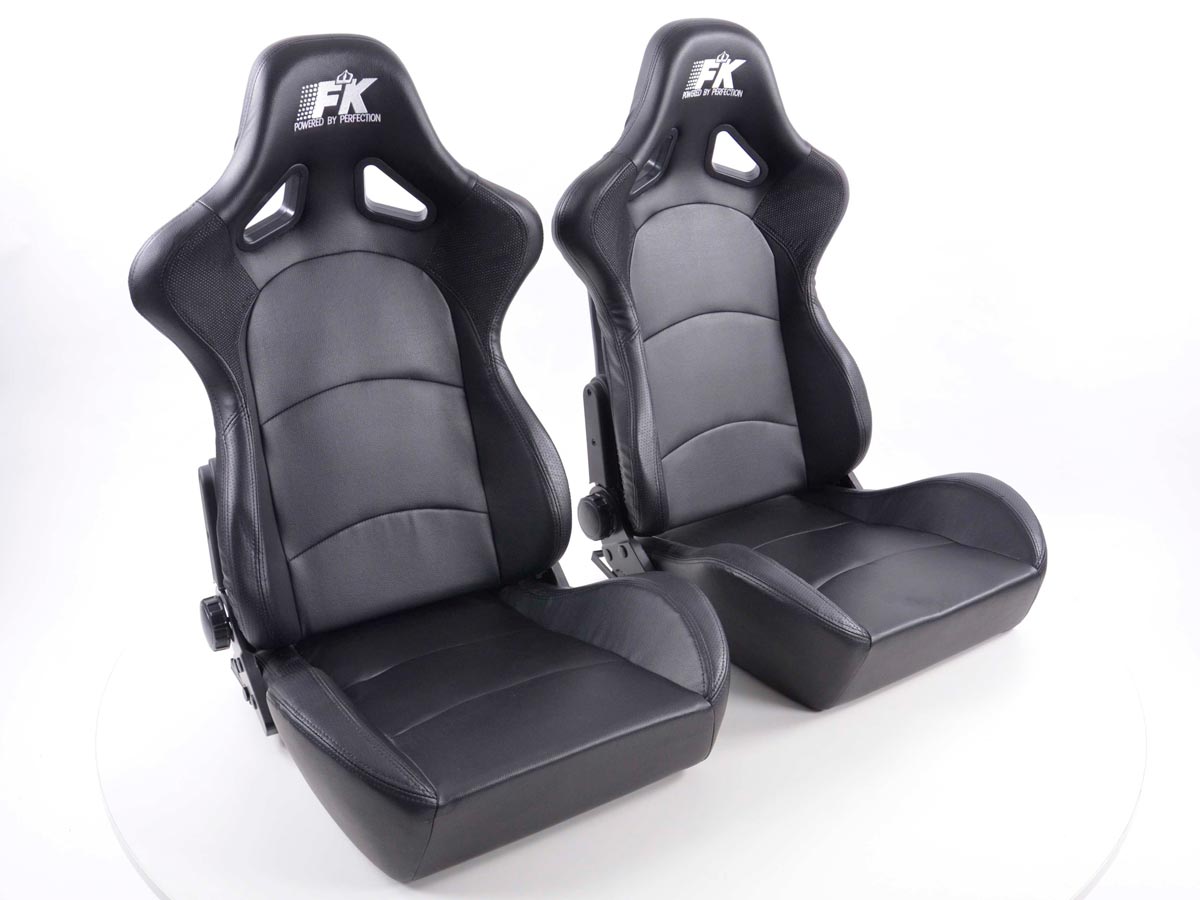 FK Sportsitze Auto Halbschalensitze Set Control in Motorsport-Optik