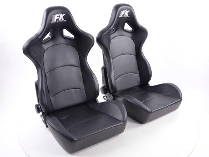 FK Sportsitze Auto Halbschalensitze Set Control in Motorsport-Optik