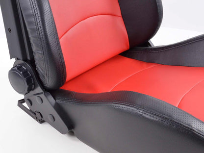 FK Sportsitze Auto Halbschalensitze Set Control in Motorsport-Optik