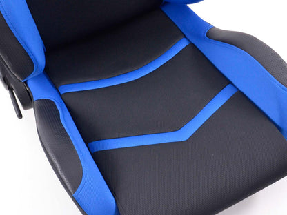 FK Sportsitze Auto Halbschalensitze Set Cyberstar in Motorsport-Optik