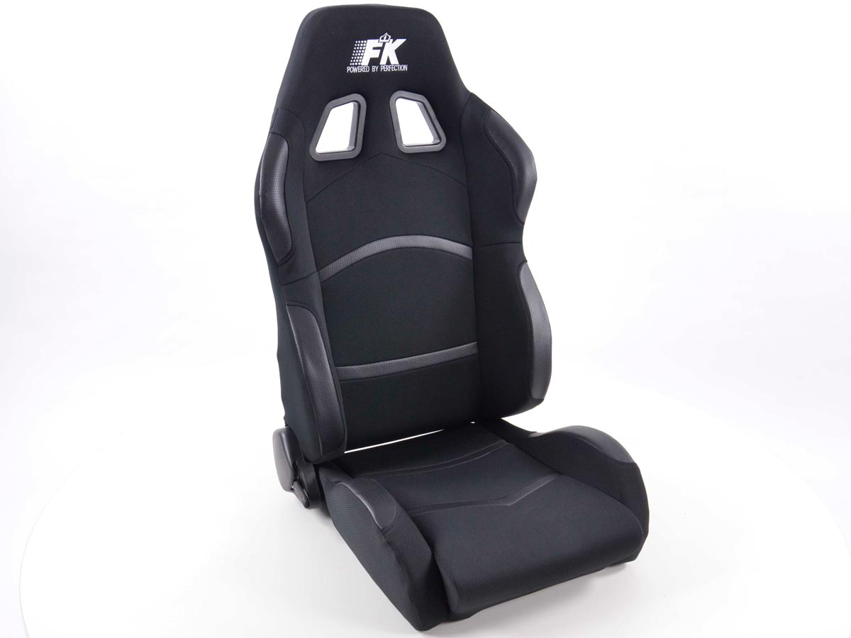 FK Sportsitze Auto Halbschalensitze Set Cyberstar Stoff schwarz