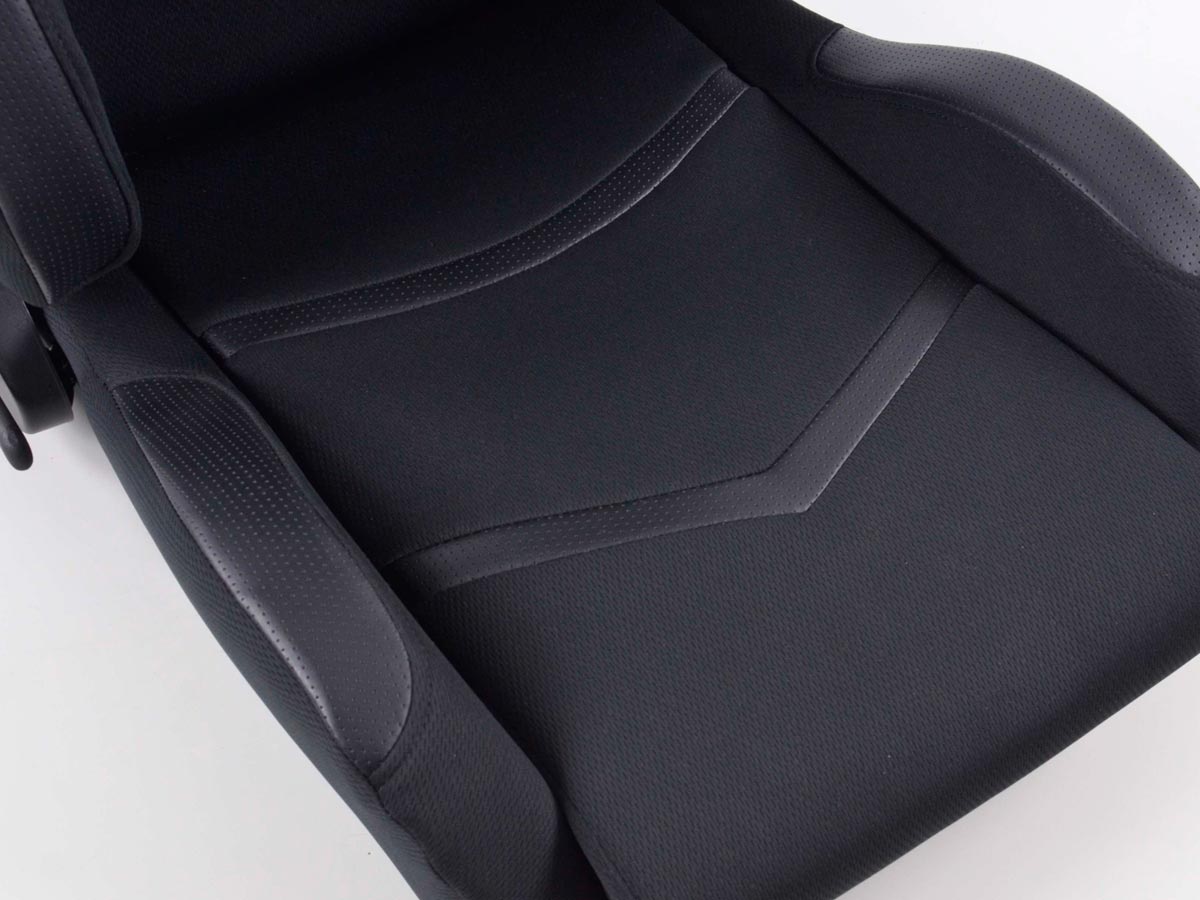 FK Sportsitze Auto Halbschalensitze Set Cyberstar Stoff schwarz