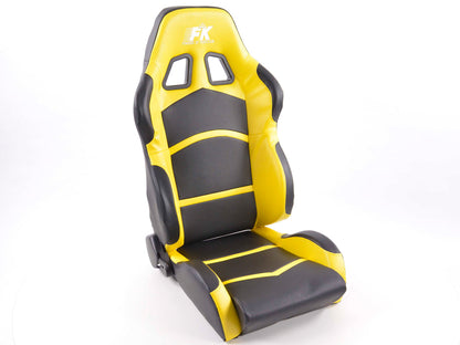 FK Sportsitze Auto Halbschalensitze Set Cyberstar in Motorsport-Optik