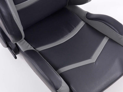 FK Sportsitze Auto Halbschalensitze Set Cyberstar in Motorsport-Optik