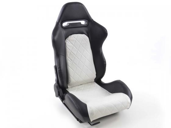 FK Sportsitze Auto Halbschalensitze Set Detroit in Motorsport-Optik