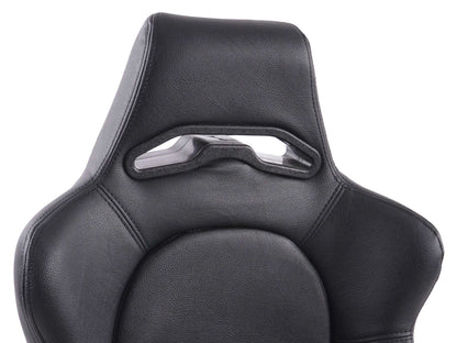 FK Sportsitze Auto Halbschalensitze Set Edition 1 Kunstleder schwarz
