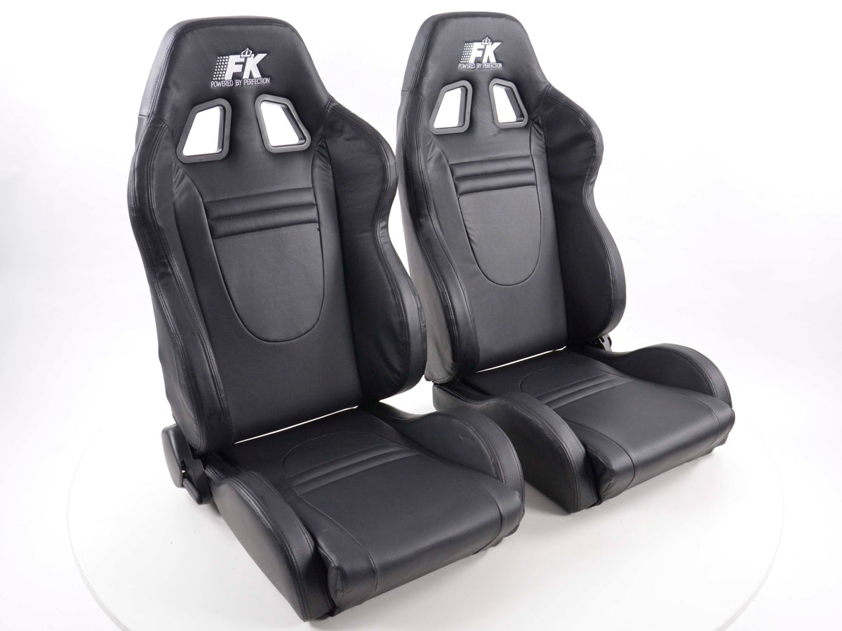FK Sportsitze Auto Halbschalensitze Set Racecar mit Sitzheizung
