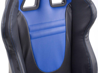 FK Sportsitze Auto Halbschalensitze Set Racecar in Motorsport-Optik