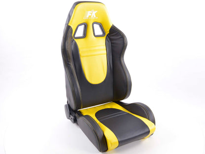 FK Sportsitze Auto Halbschalensitze Set Racecar in Motorsport-Optik