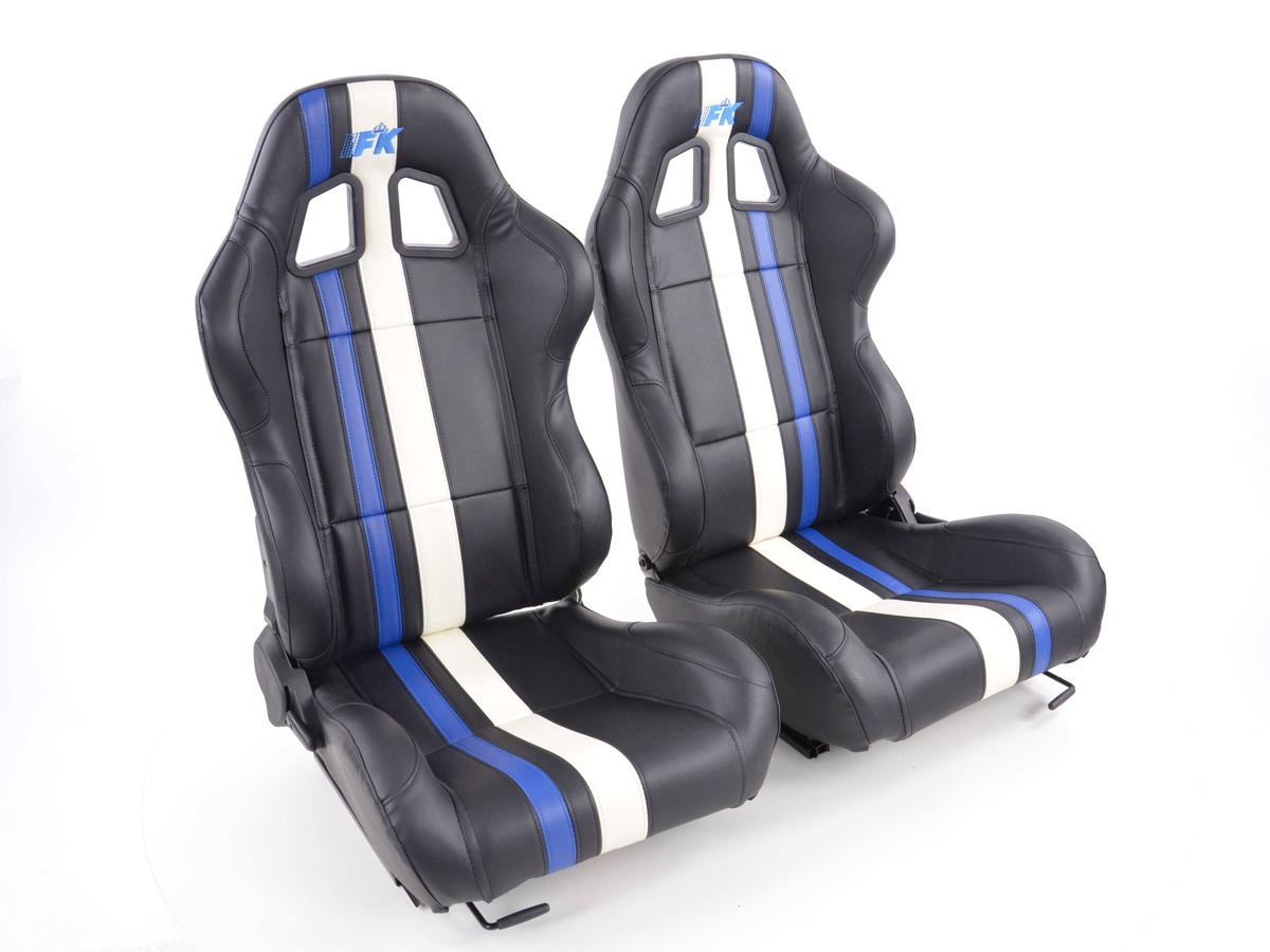 FK Sportsitze Auto Halbschalensitze Set Portland in Motorsport-Optik