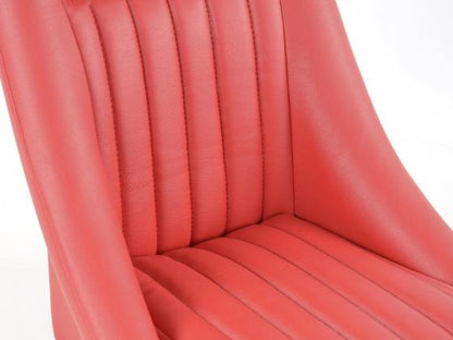 FK Oldtimersitze Auto Vollschalensitze Set Montgomery im Retro-Look rot