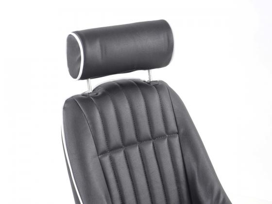 FK Oldtimersitze Auto Vollschalensitze Set Montgomery im Retro-Look schwarz/weiß