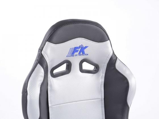 FK Sportsitze Auto Halbschalensitze Set Spacelook Carbon in Motorsport-Optik